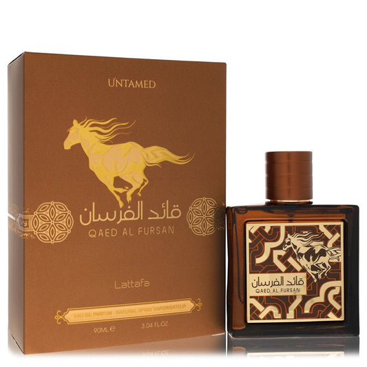 Lattafa Qaed Al Fursan Untamed Eau De Parfum Spray (Unisex) by Lattafa 90 ml