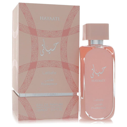 Lattafa Hayaati Florence Eau De Parfum Spray (Unisex) by Lattafa 100 ml