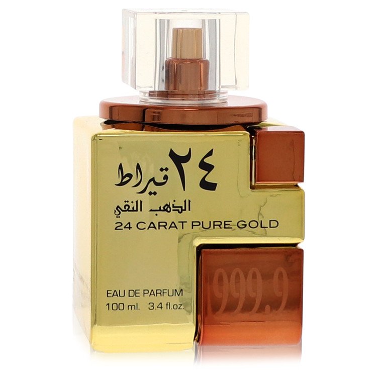 Lattafa 24 Carat Pure Gold Eau De Parfum Spray (Unisex Unboxed) by Lattafa 100 ml