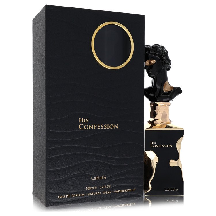 Lattafa His Confession Eau De Parfum Spray by Lattafa 100 ml