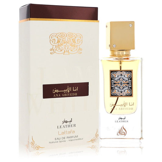 Lattafa Ana Abiyedh Leather Eau De Parfum Spray (Unisex) by Lattafa 60 ml