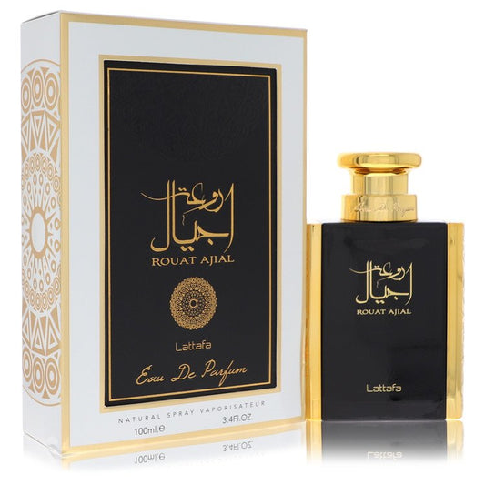 Lattafa Rouat Ajial Eau De Parfum Spray (Unisex) by Lattafa 100 ml