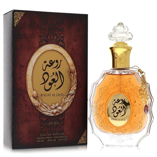 Lattafa Rouat Al Oud Eau De Parfum Spray (Unisex) by Lattafa 100 ml