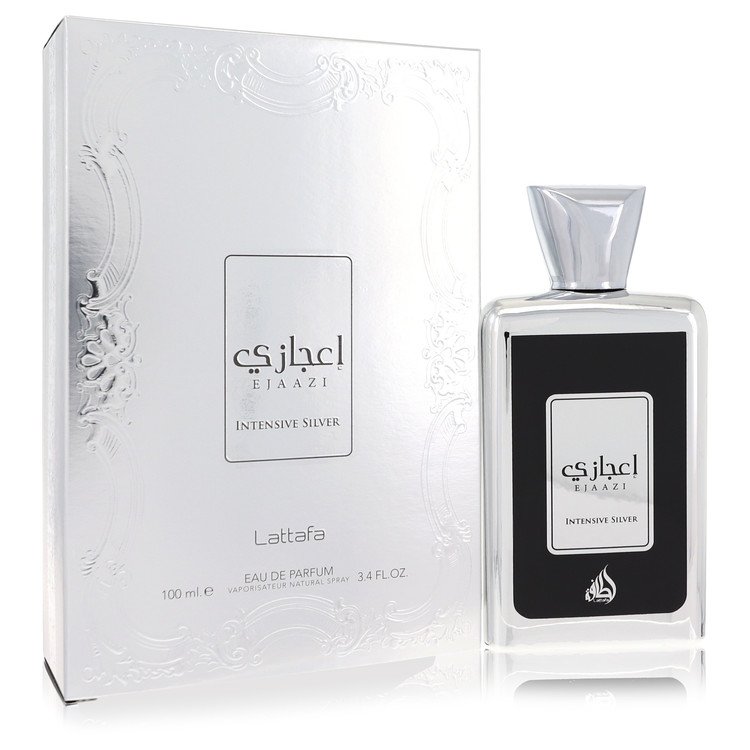 Lattafa Ejaazi Intensive Silver Eau De Parfum Spray (Unisex) by Lattafa 100 ml