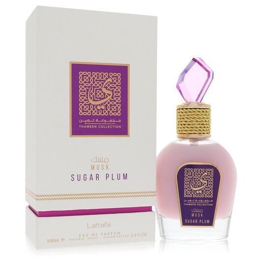 Lattafa Musk Sugar Plum Eau De Parfum Spray (Unisex) by Lattafa 100 ml