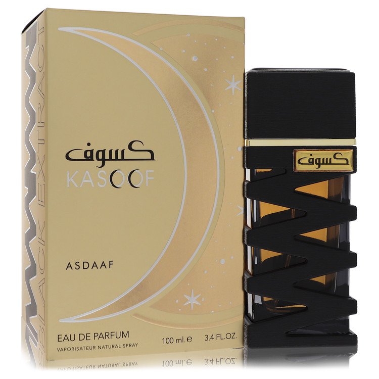 Lattafa Asdaaf Kasoof Black Extract Eau De Parfum Spray (Unisex) by Lattafa 100 ml