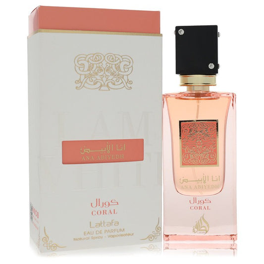 Ana Abiyed Coral Eau De Parfum Spray (Unisex) by Lattafa 60 ml