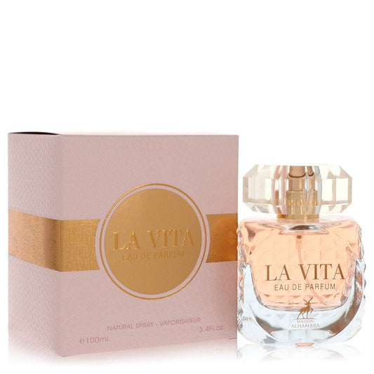 La Vita Eau De Parfum Spray by Maison Alhambra 100 ml