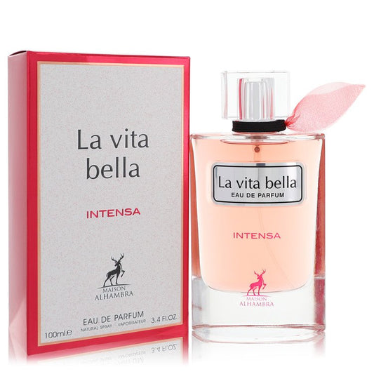 La Vita Bella Intensa Eau De Parfum Spray by Maison Alhambra 100 ml