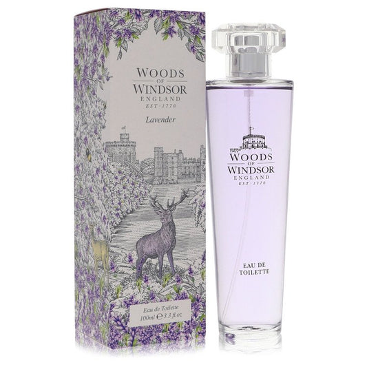 Lavender Eau De Toilette Spray by Woods Of Windsor 100 ml