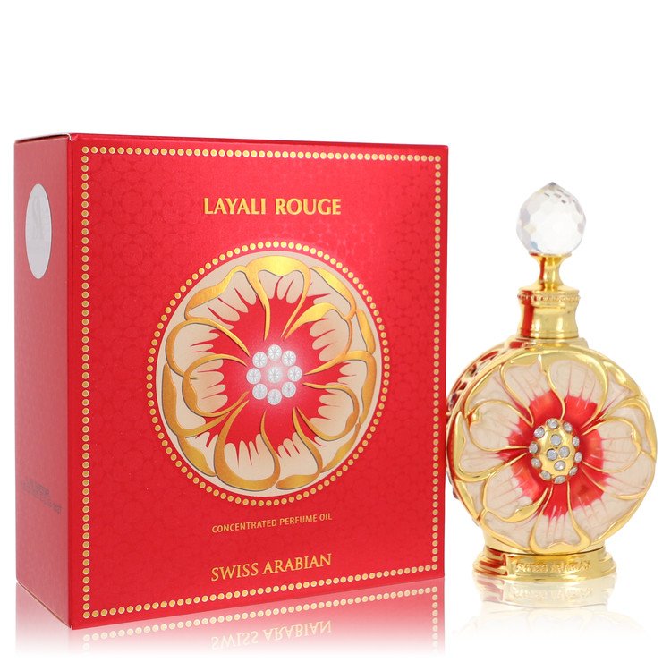 Swiss Arabian Layali Rouge Concentrated Perfume Oil by Swiss Arabian 15 ml