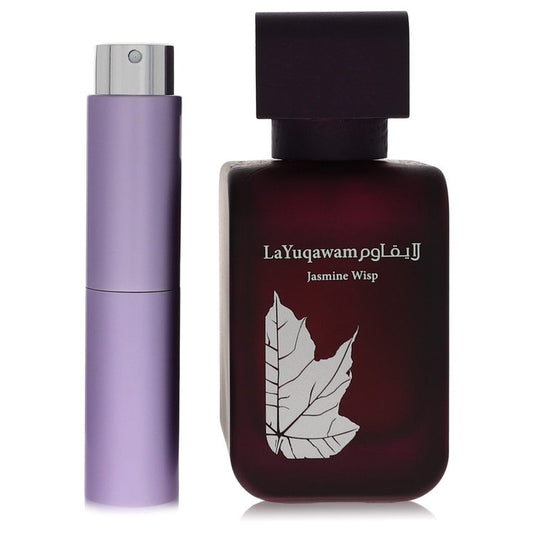 La Yuqawam Jasmine Wisp Travel Spray by Rasasi 8 ml