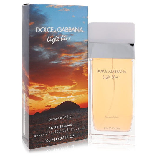 Light Blue Sunset In Salina Eau De Toilette Spray by Dolce & Gabbana 100 ml