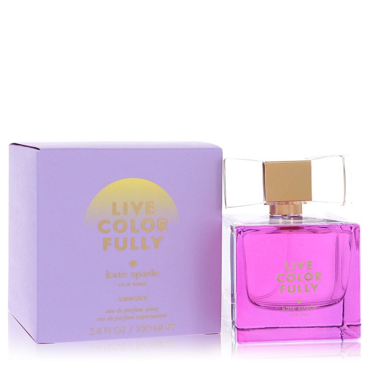 Live Colorfully Sunset Eau De Parfum Spray by Kate Spade 100 ml