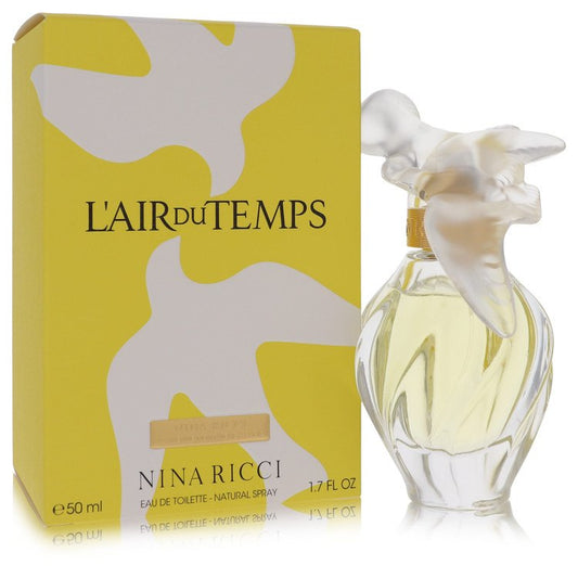 Lair Du Temps Eau De Toilette Spray With Bird Cap by Nina Ricci 50 ml