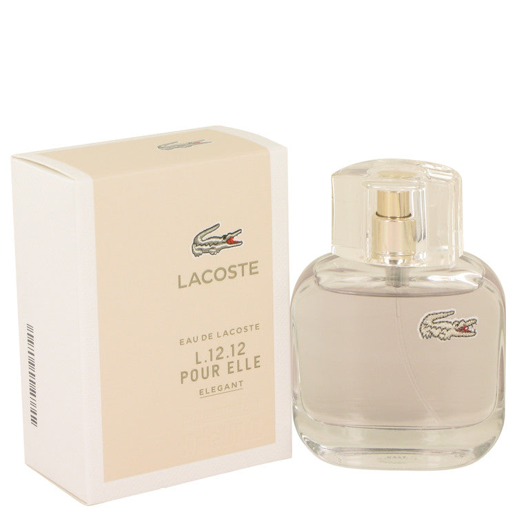 Lacoste Eau De Lacoste L.12.12 Elegant Eau De Toilette Spray by Lacoste 50 ml