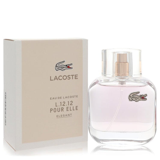 Lacoste Eau De Lacoste L.12.12 Elegant Eau De Toilette Spray by Lacoste 50 ml