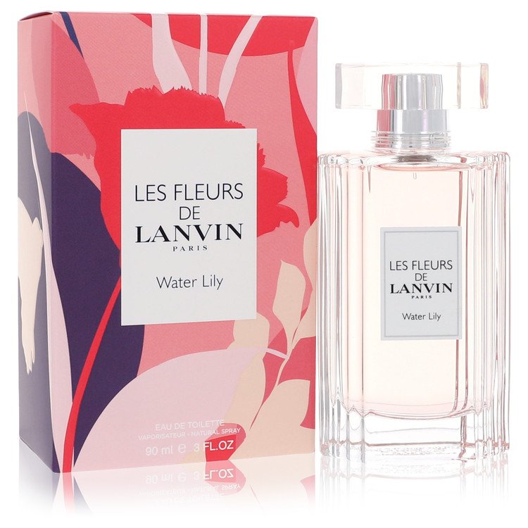 Les Fleurs De Lanvin Water Lily Eau De Toilette Spray by Lanvin 90 ml