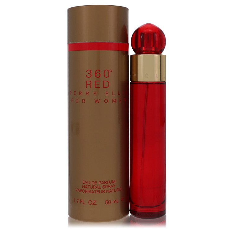 Perry Ellis 360 Red Eau De Parfum Spray by Perry Ellis 50 ml