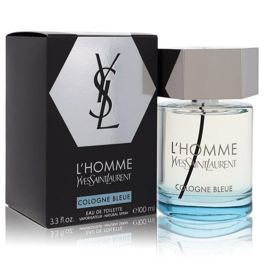 Lhomme Cologne Bleue Eau De Toilette Spray by Yves Saint Laurent 100 ml