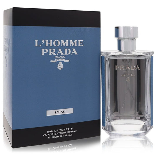 Prada Lhomme Leau Eau De Toilette Spray by Prada 100 ml