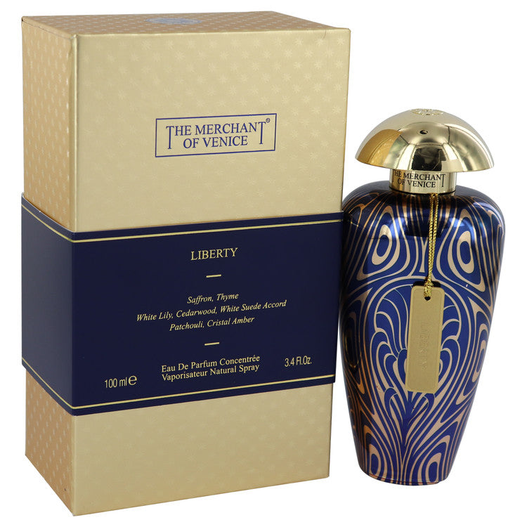 Liberty Eau De Parfum Concentree Spray (Unisex) by The Merchant Of Venice 100 ml