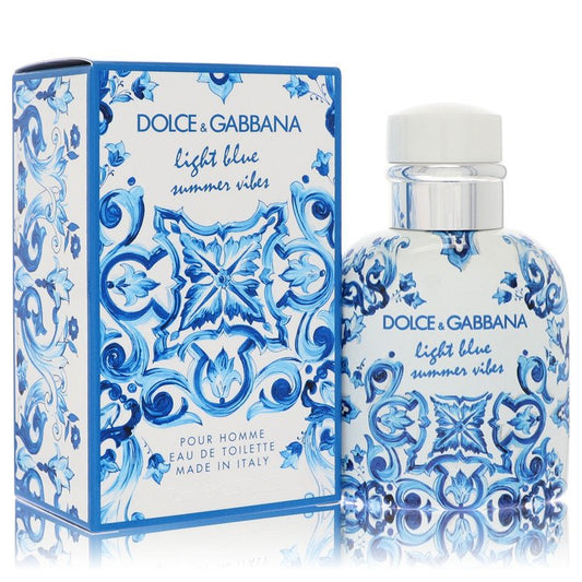 Light Blue Summer Vibes Eau De Toilette Spray by Dolce & Gabbana 75 ml