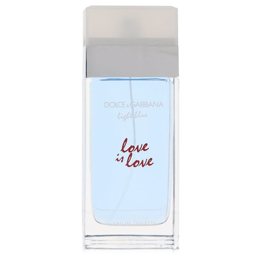 Light Blue Love Is Love Eau De Toilette Spray (Tester) by Dolce & Gabbana 100 ml