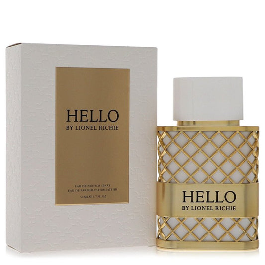 Lionel Richie Hello Eau De Parfum Spray by Lionel Richie 50 ml