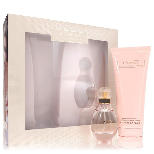 Lovely Gift Set - 1.7 oz Eau De Parfum Spray + 6.7 oz Body Lotion by Sarah Jessica Parker --