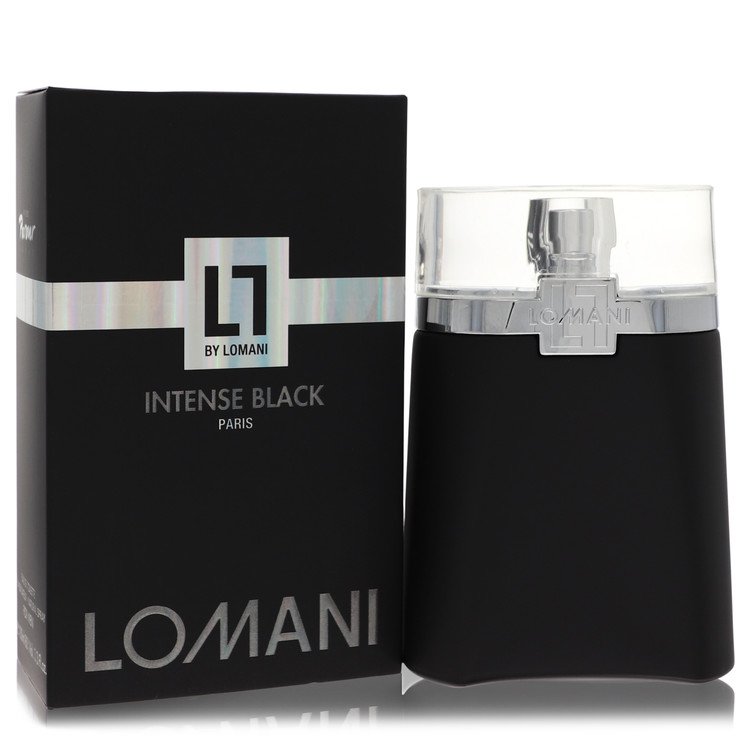 Lomani Intense Black Eau De Toilette Spray by Lomani 100 ml