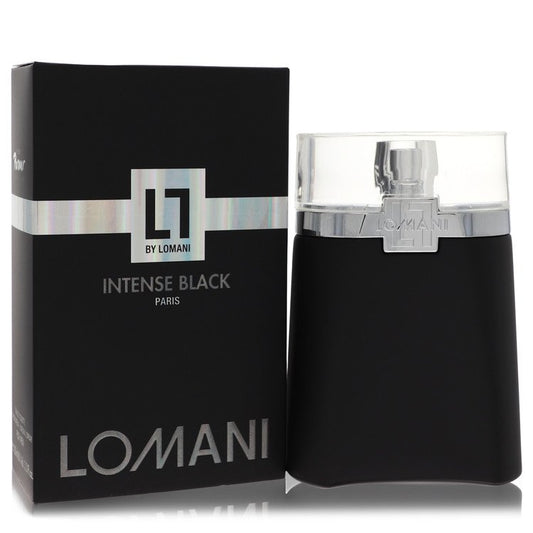 Lomani Intense Black Eau De Toilette Spray by Lomani 100 ml