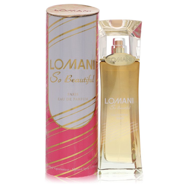 Lomani So Beautiful Eau De Parfum Spray by Lomani 100 ml