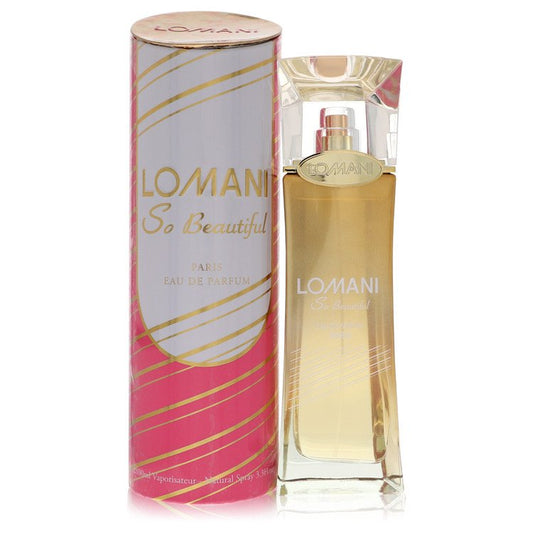 Lomani So Beautiful Eau De Parfum Spray by Lomani 100 ml