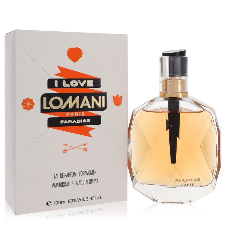 I Love Lomani Paradise Eau De Parfum Spray by Lomani 100 ml