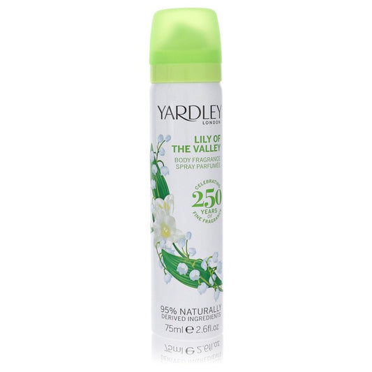 Lily Of The Valley Yardley Body Spray by Yardley London 77 ml