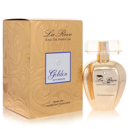 La Rive Golden Woman Eau DE Parfum Spray by La Rive 75 ml