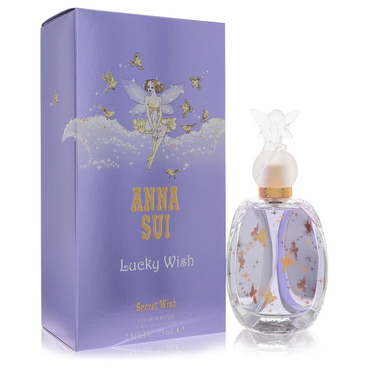 Lucky Wish Secret Wish Eau De Toilette Spray by Anna Sui 75 ml