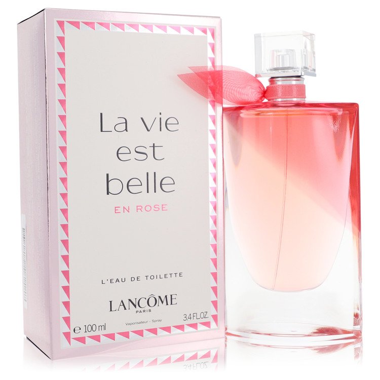 La Vie Est Belle En Rose Leau De Toilette Spray by Lancome 100 ml