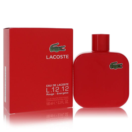 Lacoste Eau De Lacoste L.12.12 Rouge Eau De Toilette Spray By Lacoste Brands HD