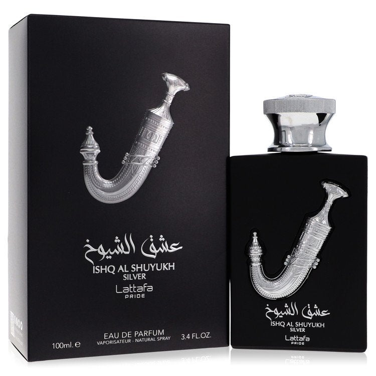 Lattafa Pride Ishq Al Shuyukh Silver Eau De Parfum Spray (Unisex) By Lattafa Brands HD