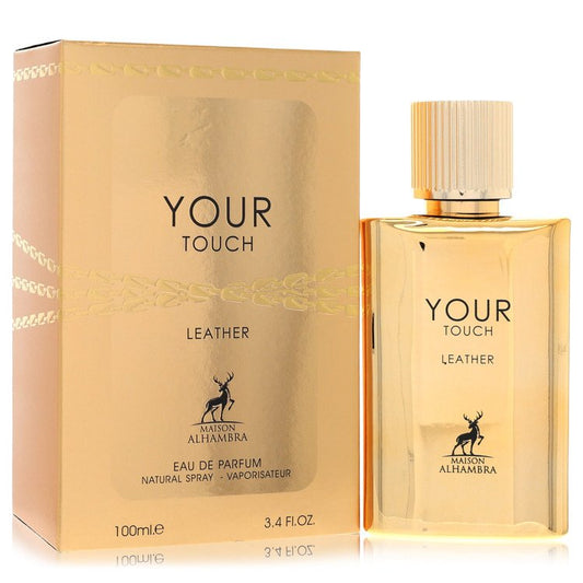 Maison Alhambra Your Touch Leather Eau De Parfum Spray (Unisex) by Maison Alhambra 100 ml