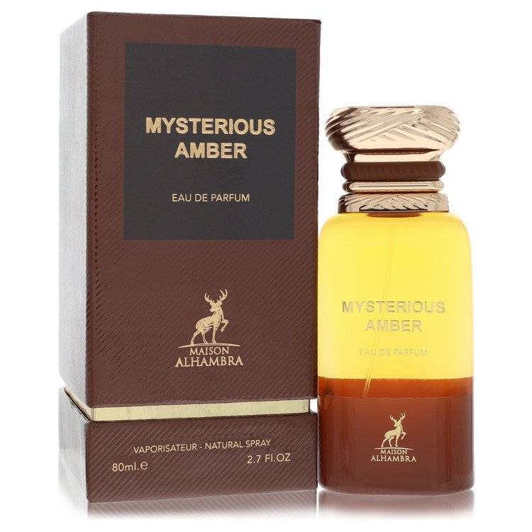 Maison Alhambra Mysterious Amber Eau De Parfum Spray (Unisex) by Maison Alhambra 80 ml