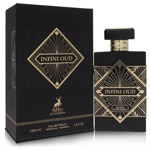 Maison Alhambra Infini Oud Eau De Parfum Spray (Unisex) by Maison Alhambra 100 ml