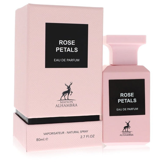 Maison Alhambra Rose Petals Eau De Parfum Spray by Maison Alhambra 80 ml