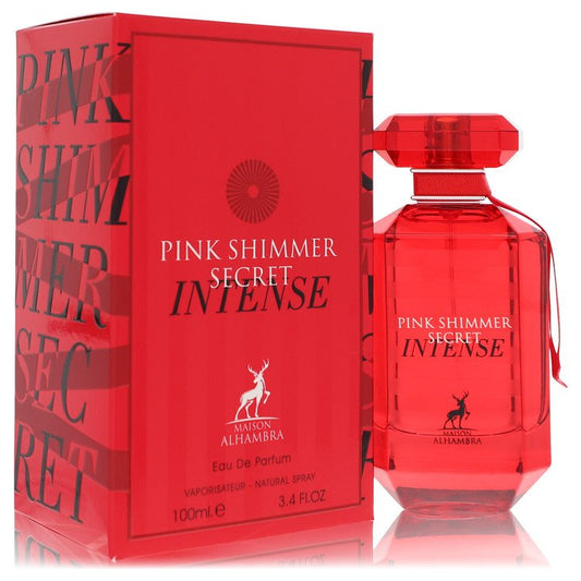 Maison Alhambra Pink Shimmer Secret Intense Eau De Parfum Spray by Maison Alhambra 100 ml