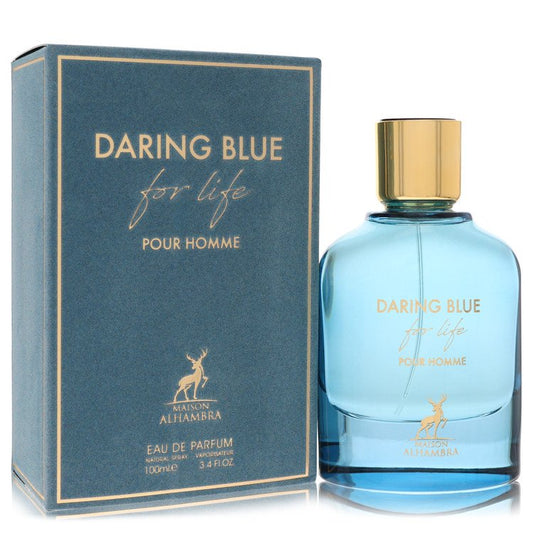 Maison Alhambra Daring Blue For Life Eau De Parfum Spray by Maison Alhambra 100 ml