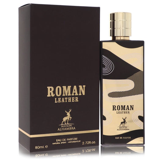 Maison Alhambra Roman Leather Eau De Parfum Spray (Unisex) by Maison Alhambra 80 ml