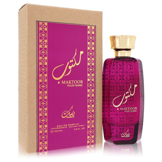 Nusuk Maktoob Eau De Parfum Spray by Nusuk 100 ml