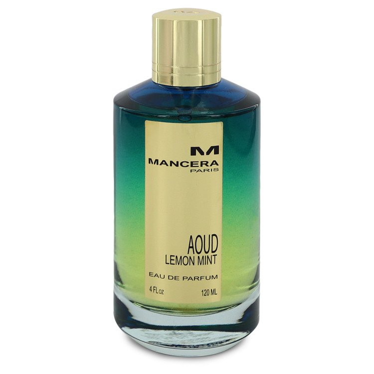 Mancera Aoud Lemon Mint Eau De Parfum Spray (Unisex unboxed) by Mancera 120 ml